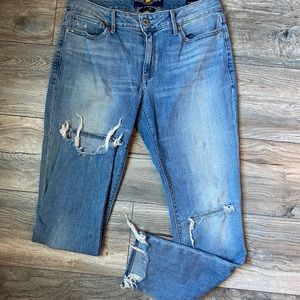 Lucky brand distressed jeans